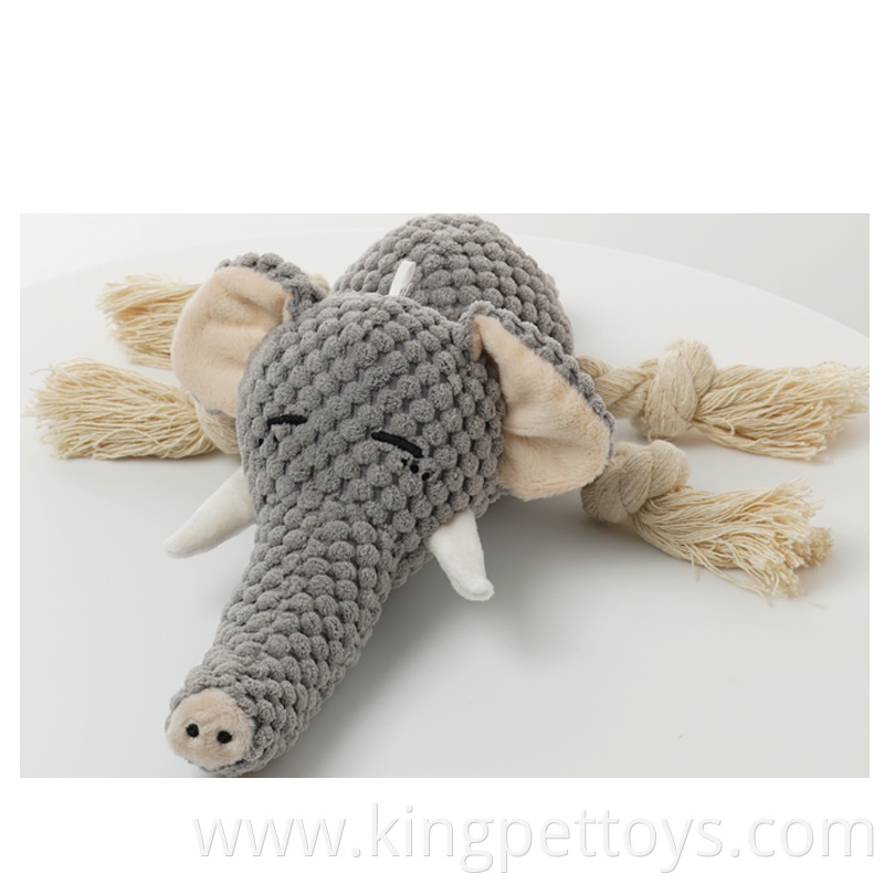 Dog Toy Plush Elephant